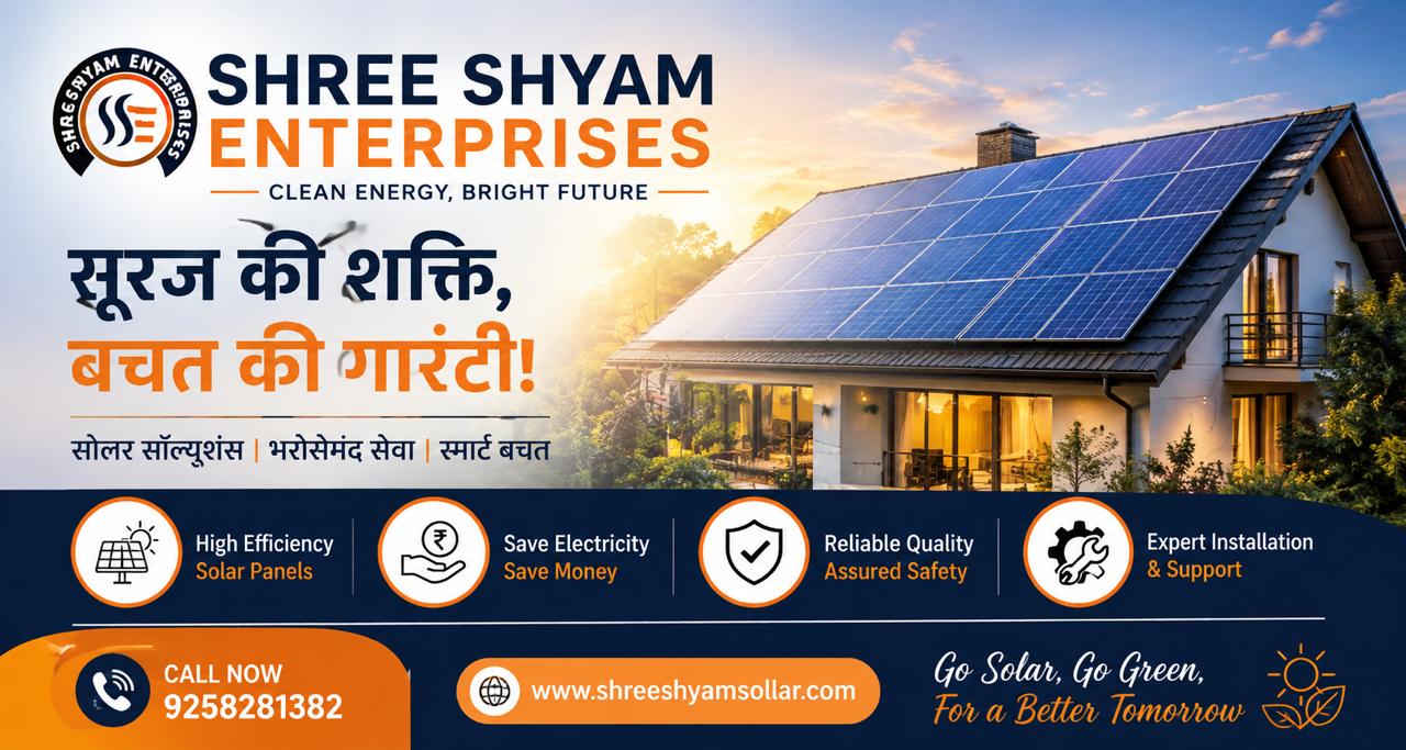  — solar energy banner